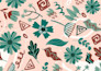 design unique floral botanical seamless pattern for fabric